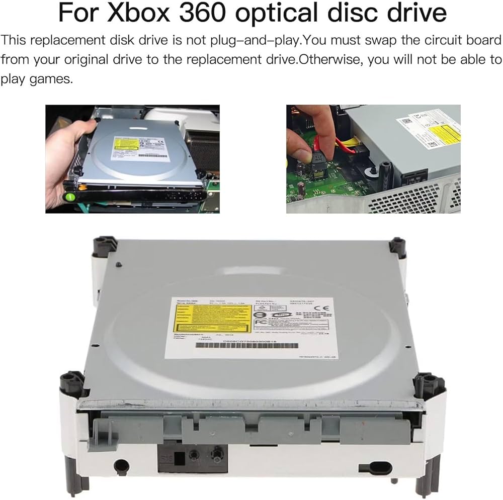 Amazon.com: Replacement Lite-On DG-16D2S(-09C) DVD Drive for XBOX